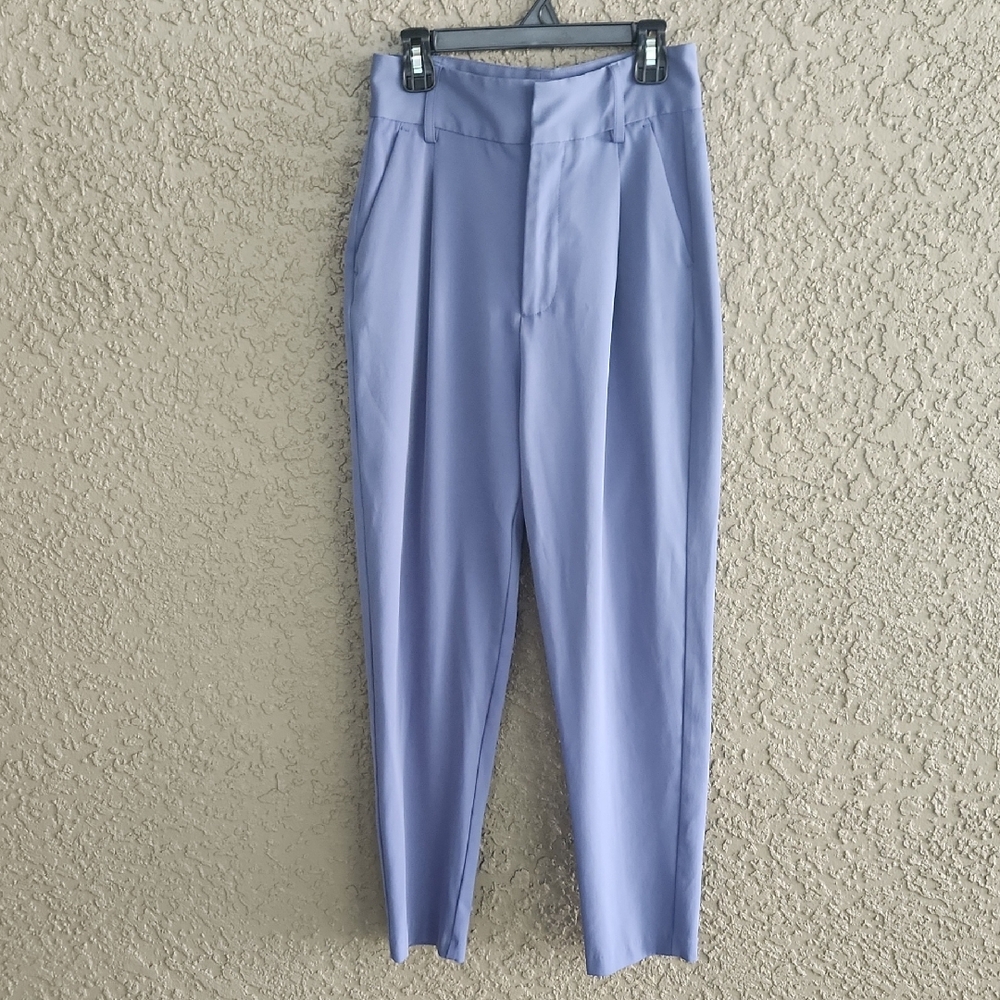 Jason Wu Pleated Dress Pants Blue